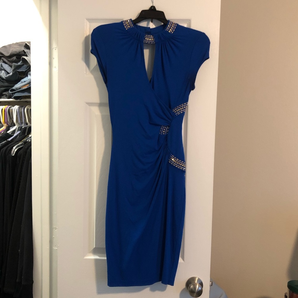 Blue Caché Dress